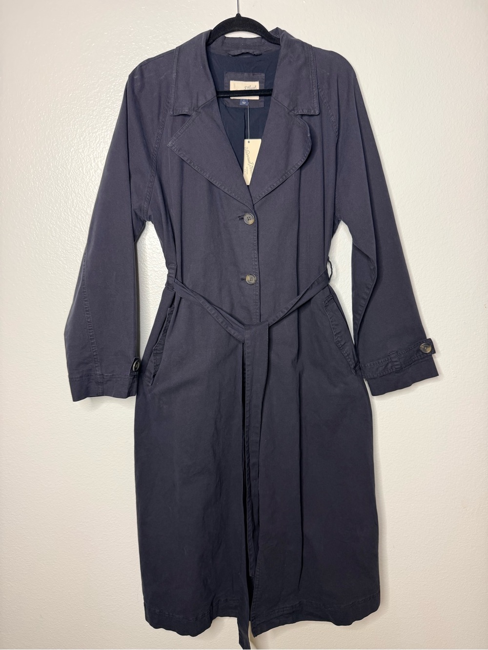 Universal Thread Navy Trench Coat L New